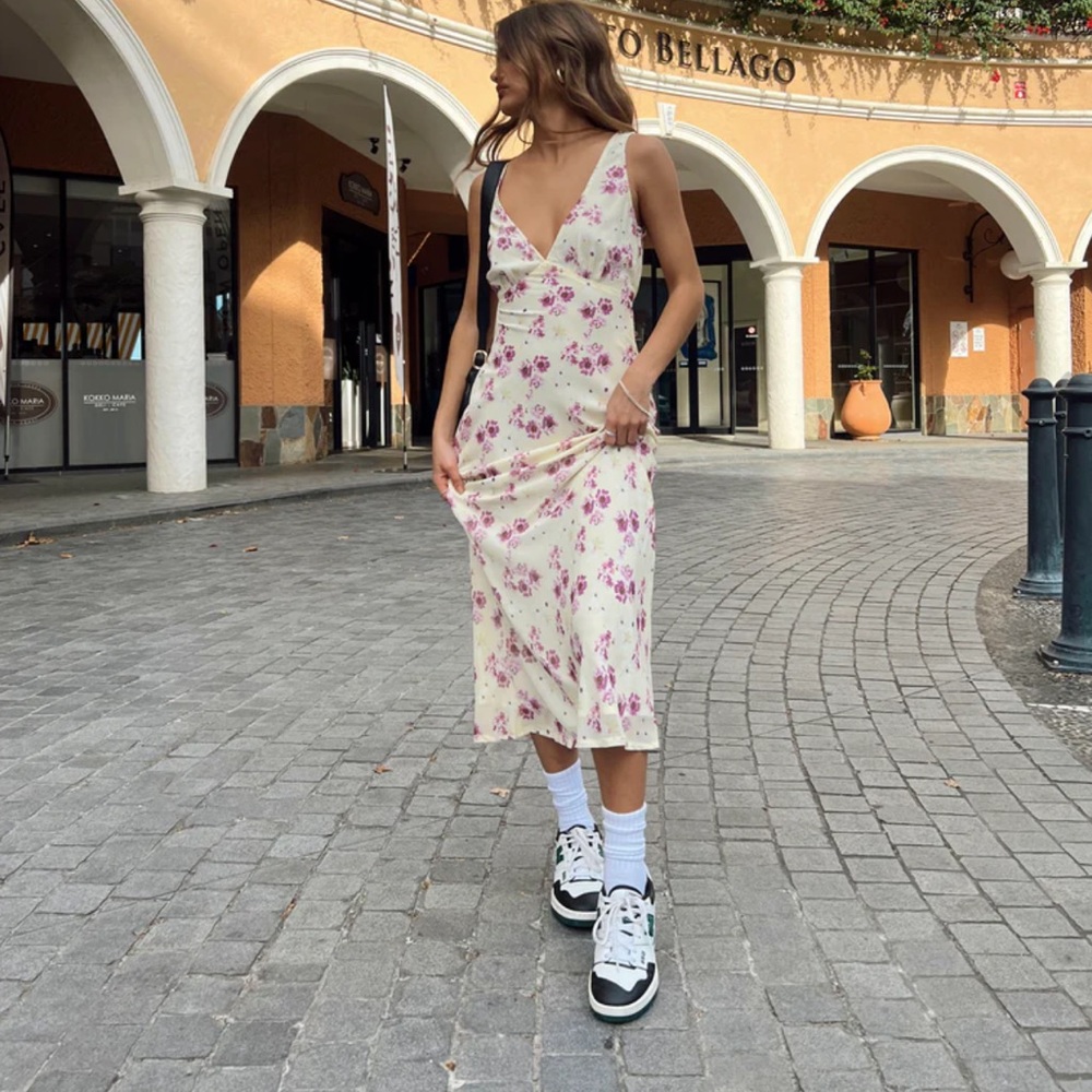 Nellie Floral Maxi dress